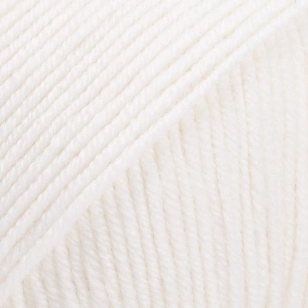 DROPS Baby Merino 01 White (Uni colour)