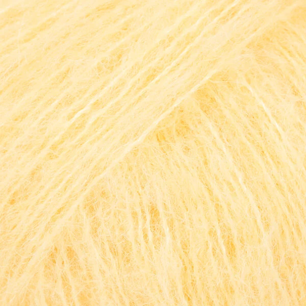 DROPS Brushed Alpaca Silk 30 Yellow (Uni Colour)