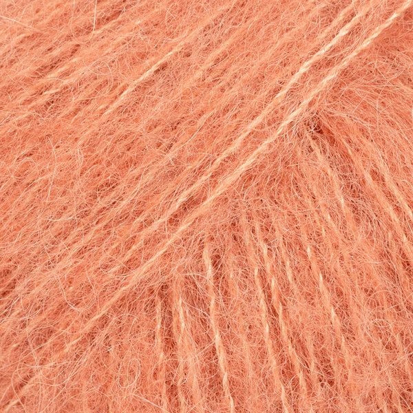 DROPS Brushed Alpaca Silk 22 Pale rust (Uni Colour)