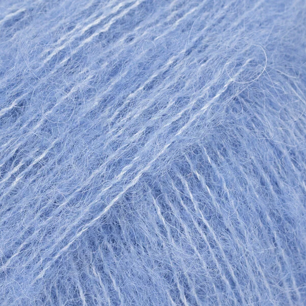 DROPS Brushed Alpaca Silk 28 Pacific blue (Uni Colour)