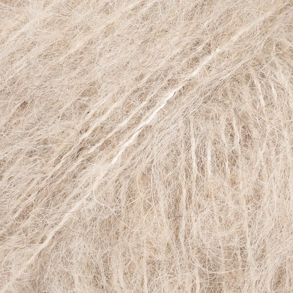 DROPS Brushed Alpaca Silk 04 Light beige (Uni Colour)