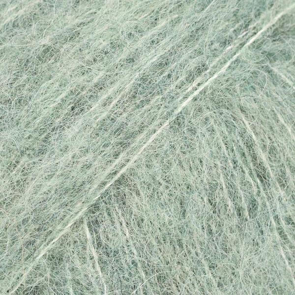 DROPS Brushed Alpaca Silk 21 Sage green (Mix)