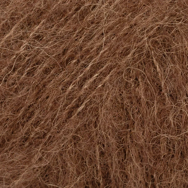DROPS Brushed Alpaca Silk 38 Chocolate (Uni Colour)