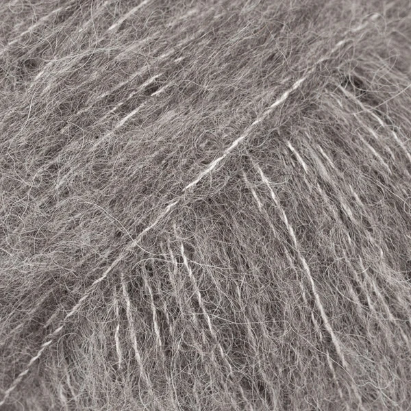 DROPS Brushed Alpaca Silk 03 Grey (Uni Colour)