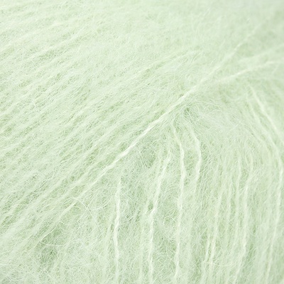 DROPS BRUSHED Alpaca Silk 33 Pistachio ice cream (Uni colour)