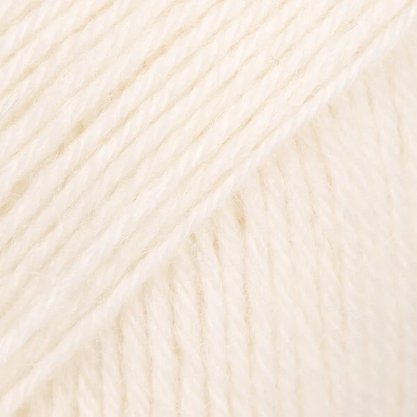 DROPS Fabel Uni Colour 100 Off white