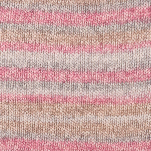 DROPS Fabel Long Print 623 Rose mist