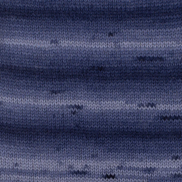DROPS Fabel Long Print 917 Deep ocean