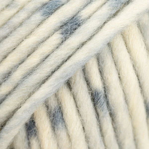 DROPS Snow Mix/Print 137 Washed denim (Print)