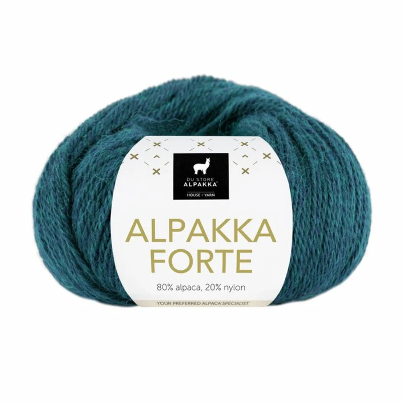 Du Store Alpakka Forte 723 Petrol mixed