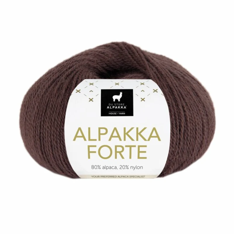 Du Store Alpakka Forte 734 Brown