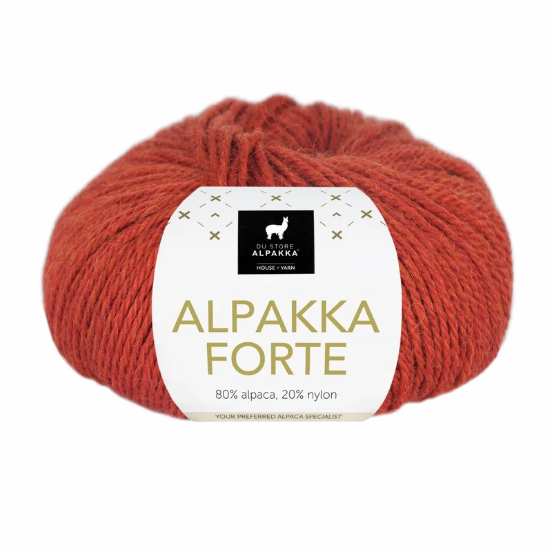 Du Store Alpakka Forte 703 Warm terracotta mixed