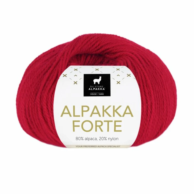 Du Store Alpakka Forte 739 Deep red