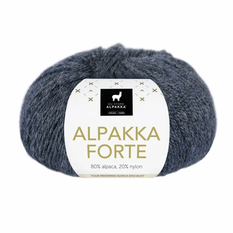 Du Store Alpakka Forte 708 Indigo mixed
