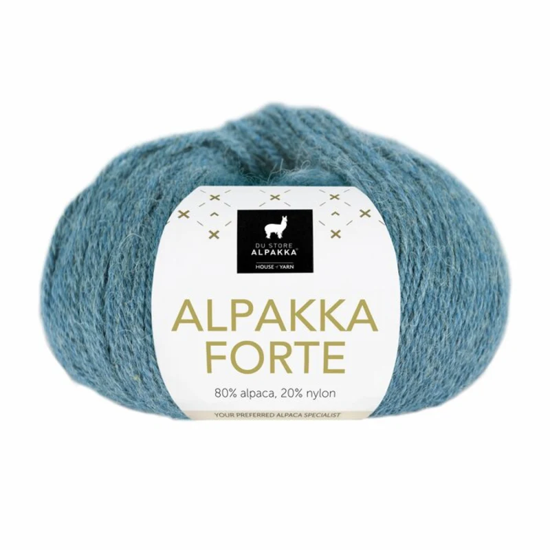 Du Store Alpakka Forte 714 Light denim mixed