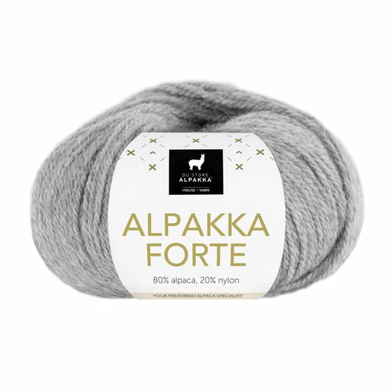 Du Store Alpakka Forte 715 Grey mixed