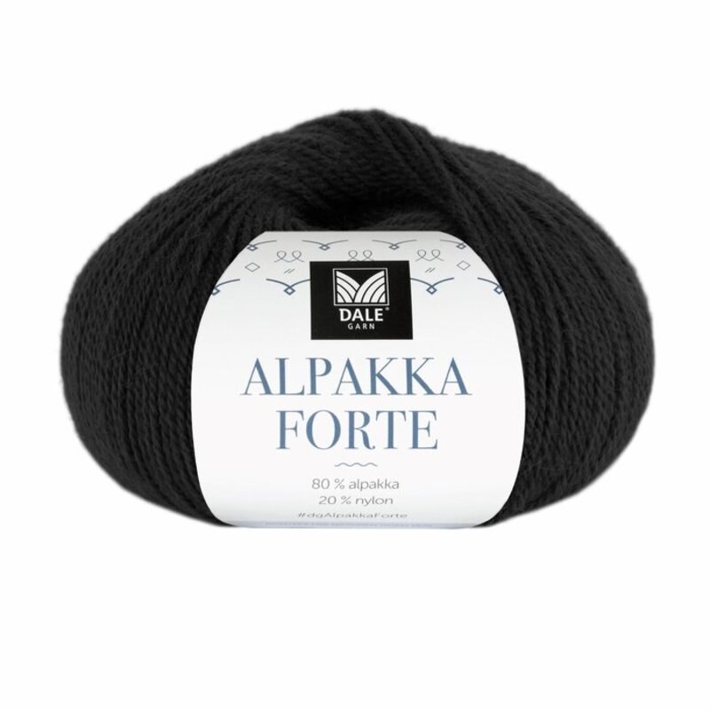 Dale Alpakka Forte 733 Black