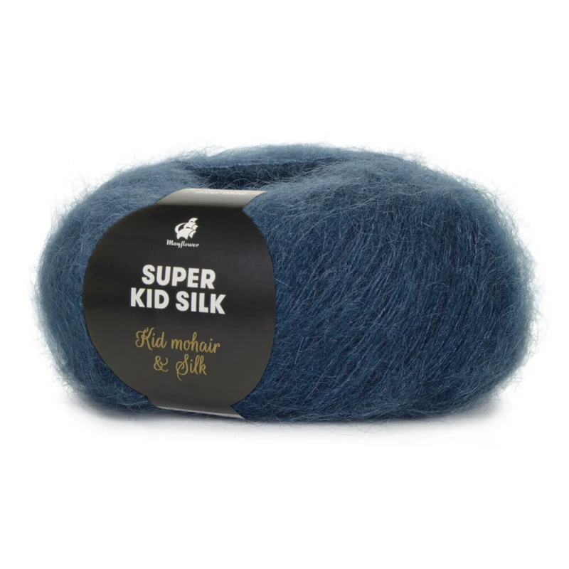 Mayflower Super Kid Silk 123 Dusty Jeans Blue