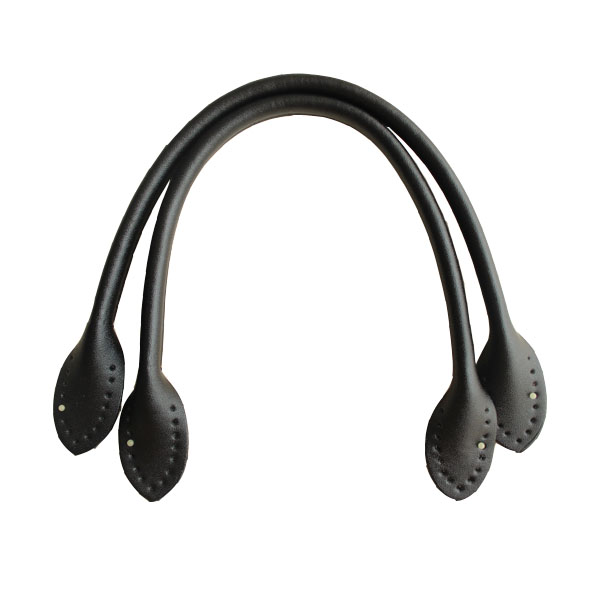 HobbyArts Leather Handle Bag, Black (2 pcs)