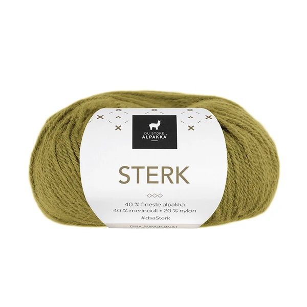 Du Store Alpakka Sterk 843 Yellow-green