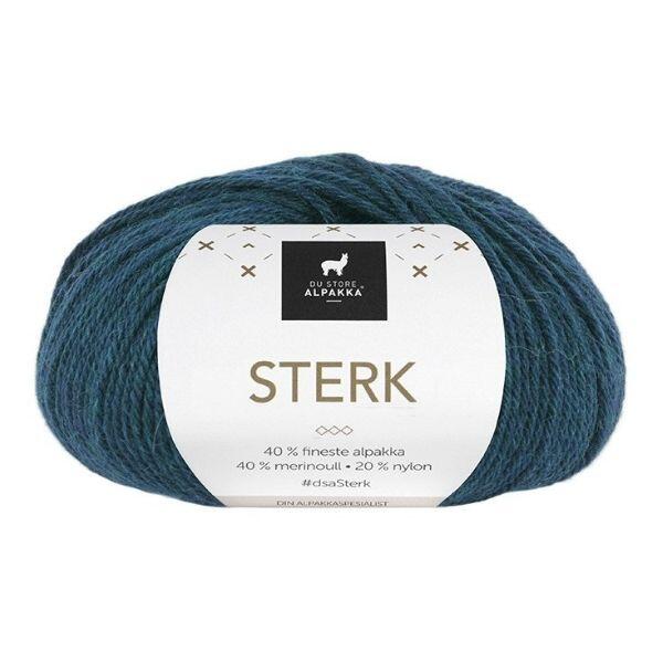 Du Store Alpakka STERK 887 Blue Green mixed