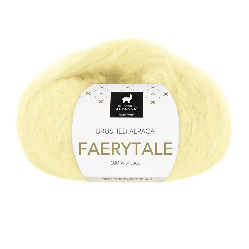 Du Store Alpakka Faerytale 819 Light yellow