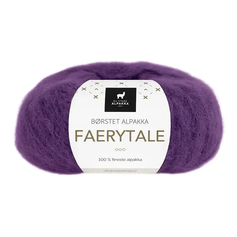 Du Store Alpakka Faerytale 709 Dark purple