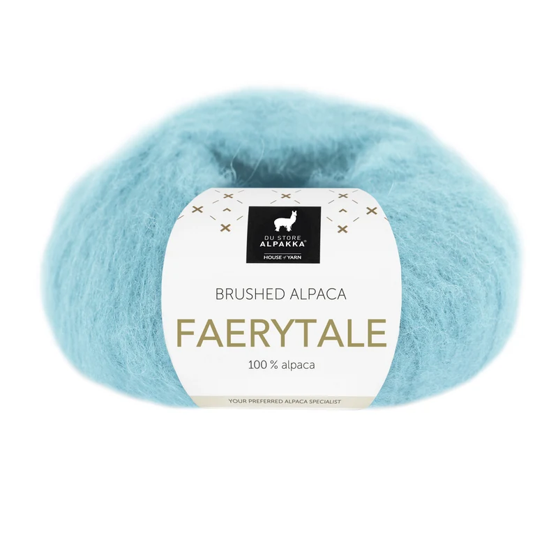 Du Store Alpakka Faerytale 820 Caribbean blue