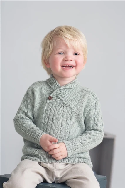 Opskrift fra DU STORE ALPAKKA fra hæftet Maskerader MR32 - Design 3208 Genser