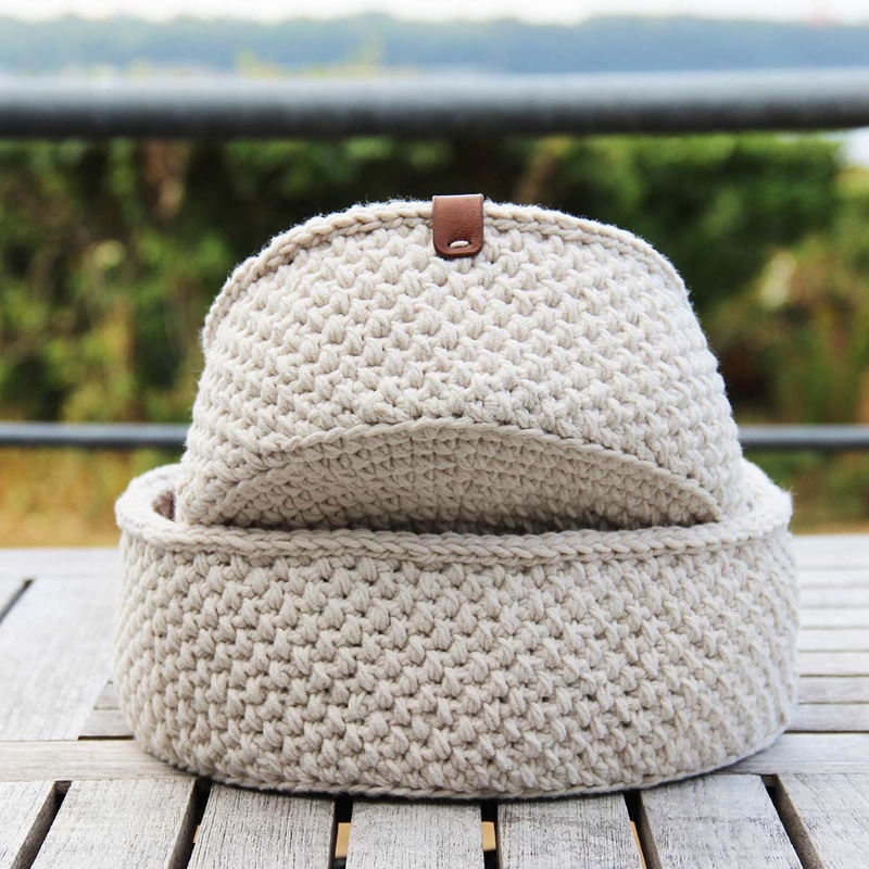 Go Handmade Moss Stitch Curve Round