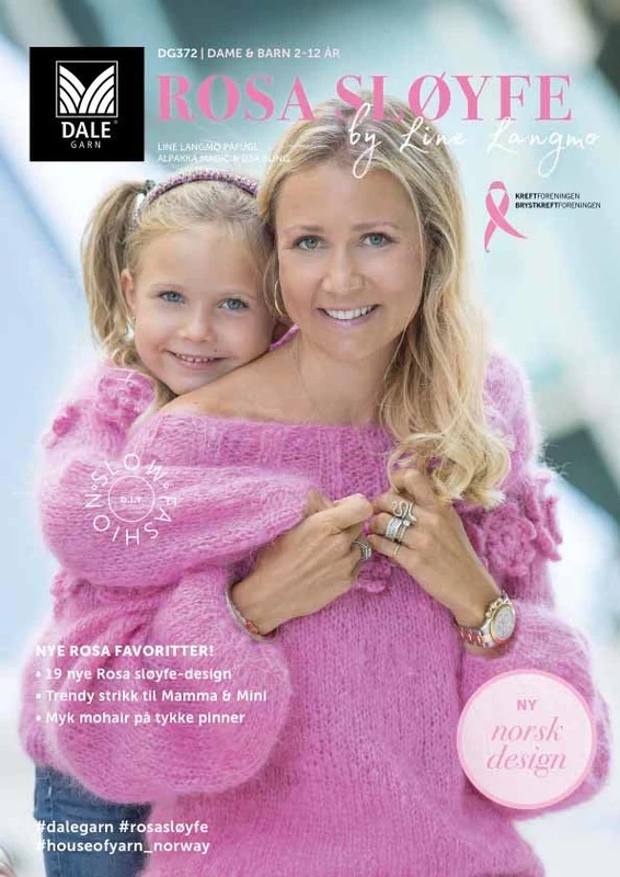 DG372 Rosa Sløyfe by Line Langmo