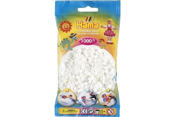 Hama Midi Beads, Single Colour, 1000 pcs