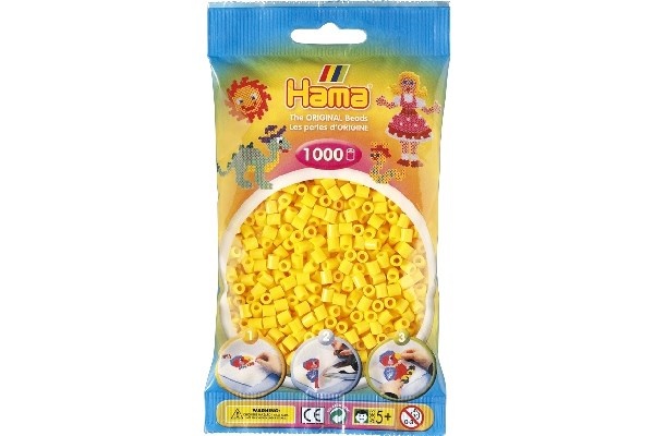 Hama Midi Beads, Single Colour, 1000 pcs