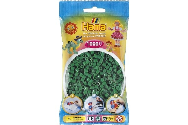 Hama Midi Beads, Single Colour, 1000 pcs