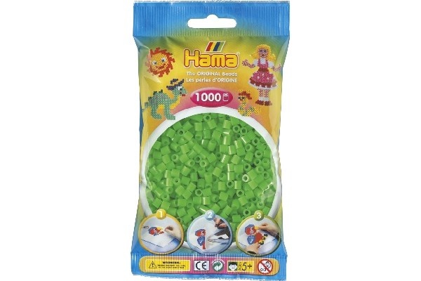 Hama Midi Beads, Single Colour, 1000 pcs