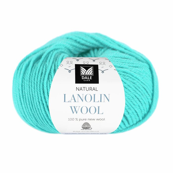 Dale Natural Lanolin Wool 1465 Ice blue