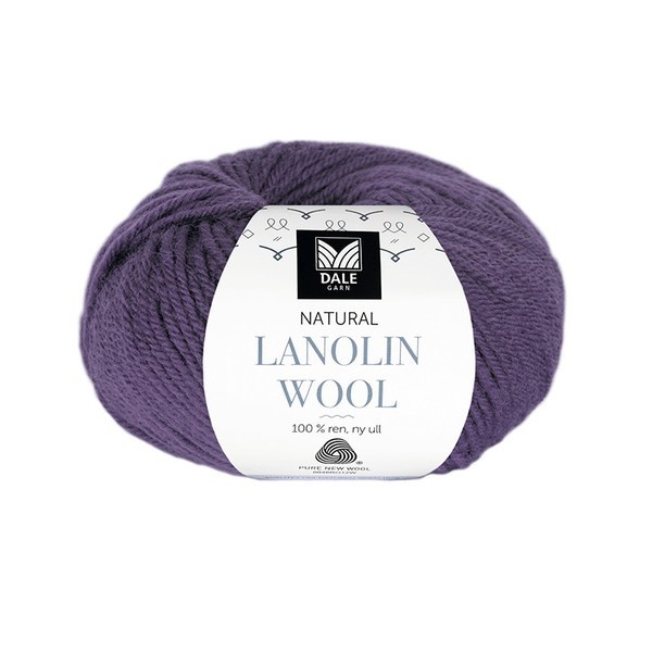 Dale Natural Lanolin Wool 1415 Amethyst purple