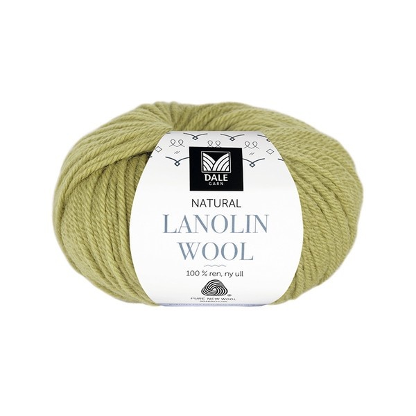 Dale Natural Lanolin Wool 1418 Spring green