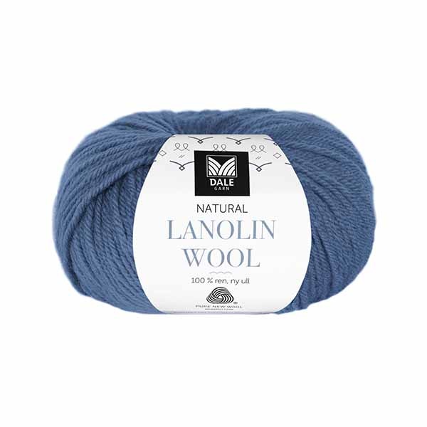 Dale Natural Lanolin Wool 1435 Jeans blue