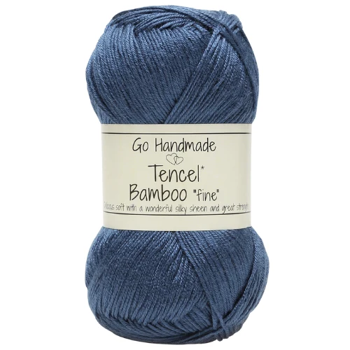 Go Handmade Tencel Bamboo 17361 Petrol blue