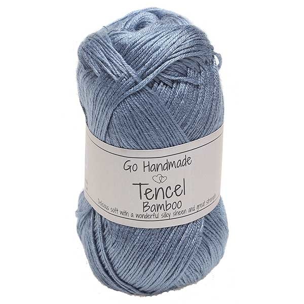 Go Handmade Tencel Bamboo 17368 Jeans blå