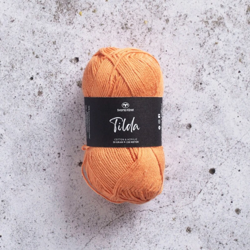 Svarta Fåret Tilda 35 Marigold orange