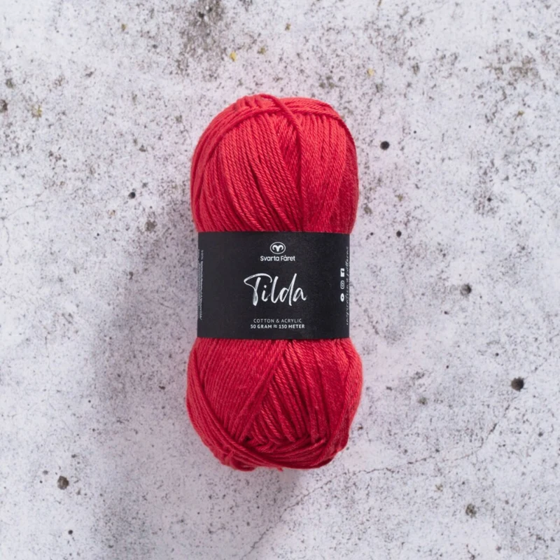 Svarta Fåret Tilda 45 Santa red