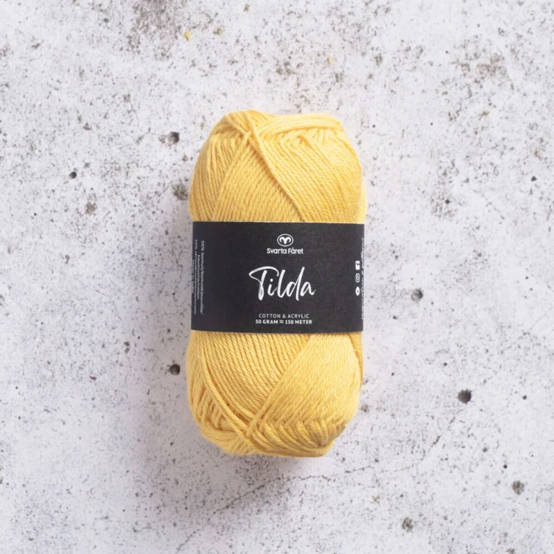 Svarta Fåret Tilda 533 Bumblebee yellow