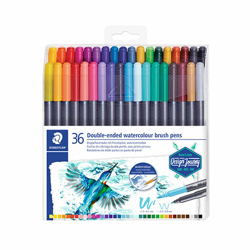 STAEDTLER marsgraphic duotusser, 36 stk