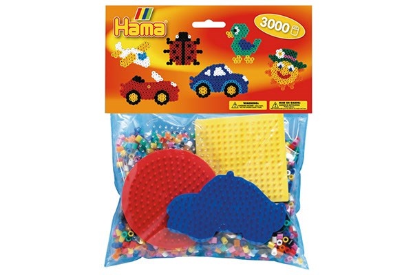 Hama Midi 4413 Stiftplader & perler, 4 stk