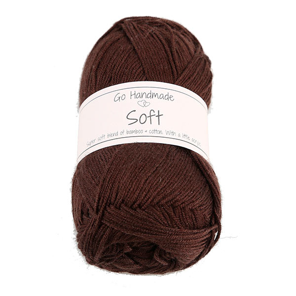 Go Handmade Soft 17323 Mørkebrun