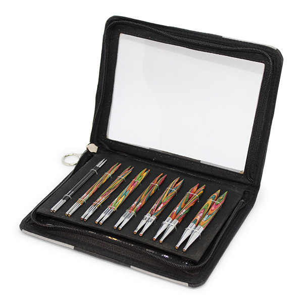 KnitPro Symfonie & Karbonz Interchangeable Circular Needle Set Deluxe