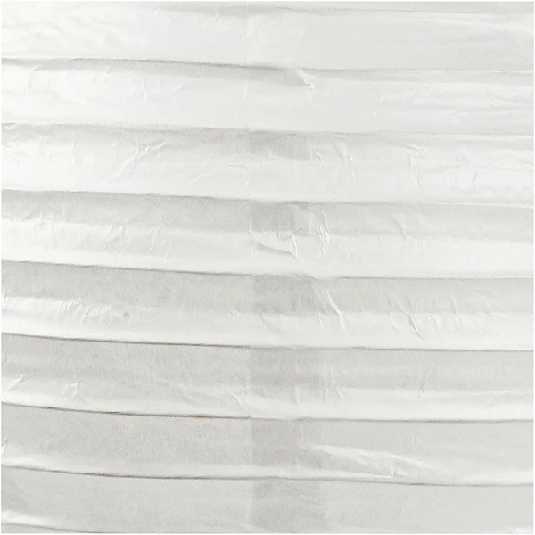Paper lantern, 20 cm, 1 piece White