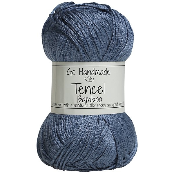 Go Handmade Tencel Bamboo Double 17710 Jeans blue